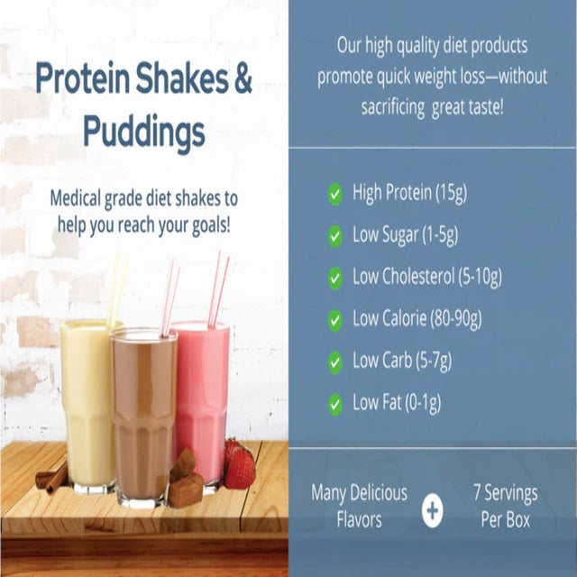 Bariatricpal 15G Protein Shake or Pudding - Strawberry Banana