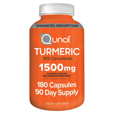 Qunol Turmeric 1,500 Mg., 180 Capsules