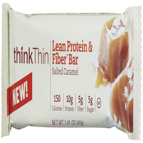 Thinkthin Salted Caramel Protein Bar, 1.41 Oz (Pack of 10)