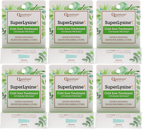 Quantum Super Lysine plus Ointment Cream, 7 Gram - 6 per Case.