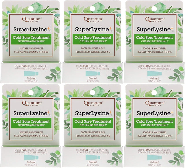 Quantum Super Lysine plus Ointment Cream, 7 Gram - 6 per Case.