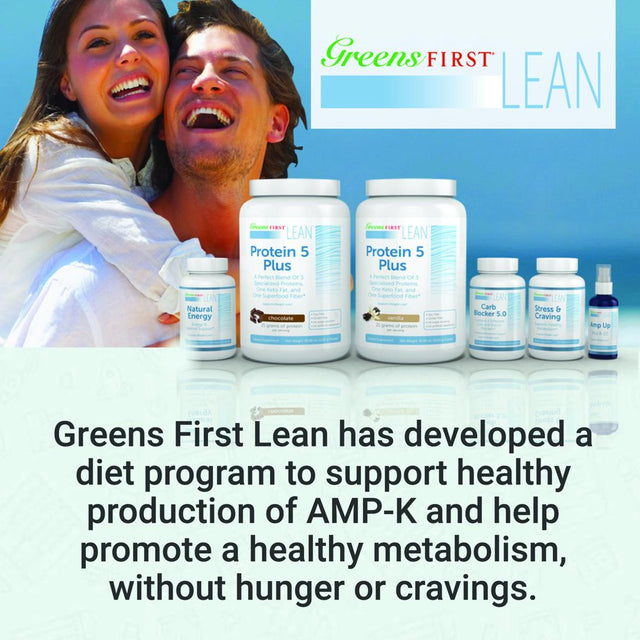 Greens First Lean™ Protein 5 plus Dietary Supplement, Vanilla Flavor, 21 Grams of Protein per Serving