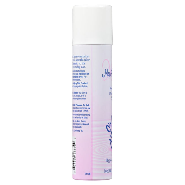 New Freshness Hypoallergenic Feminine Deodorant Spray, 2 Oz