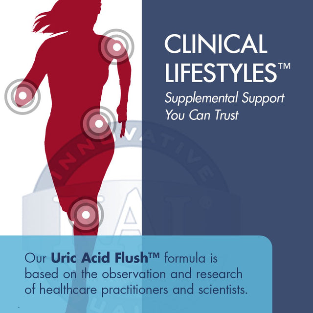 KAL Uric Acid Flush | Tart Cherry Blend, Celery Seed & More for Healthy Joint Comfort Support | 30 Servings | 60 Vegcaps