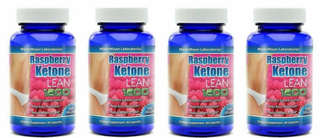 Maritzmayer Raspberry Ketone Lean Advanced Weight Loss Supplement 4 Bottles