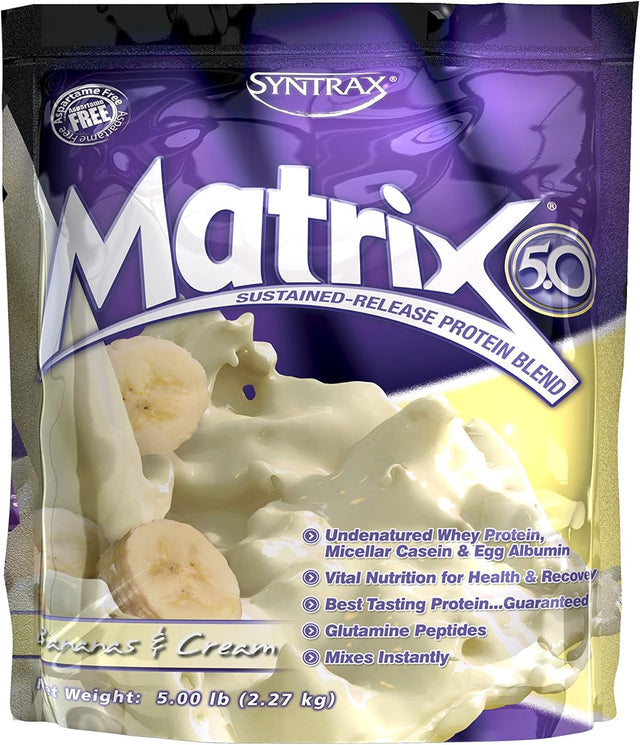 Syntrax, Matrix 2.0 Sustained-Release Protein Blend, Peanut Butter Cookie, 32 Oz