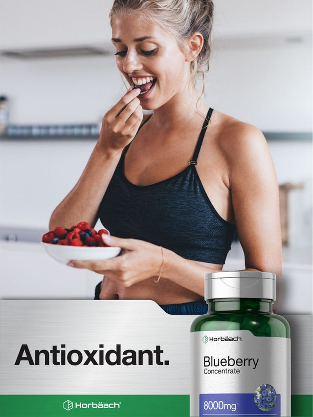 Blueberry Extract 16000Mg | 150 Capsules | by Horbaach