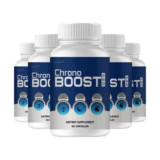 (5 Pack) Chrono Boost Pro - Chrono Boost Pro Capsules