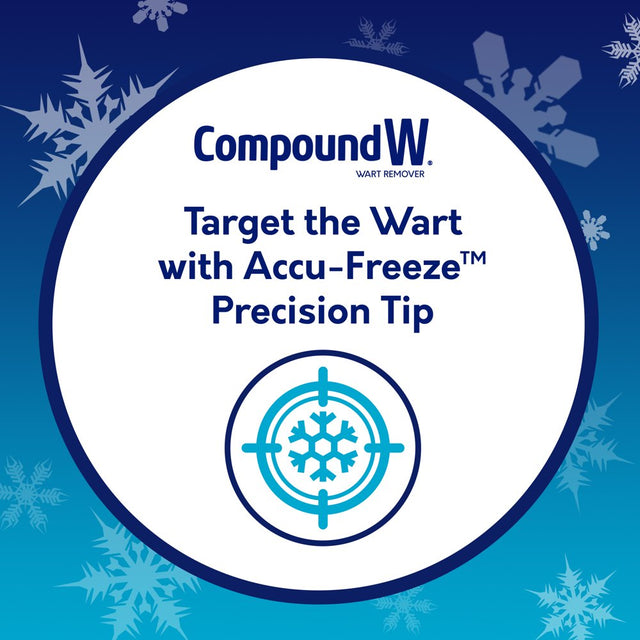 Compound W Freeze off Advanced Wart Remover with Accu-Freeze, 15 Applications