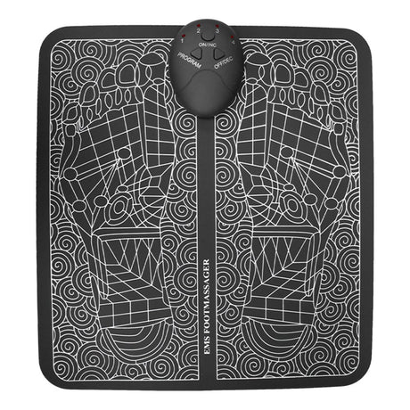 Foot Massager Mat for Neuropathy,Foot Massager Pad for Pain Plantar Relief,Smart Electric Foot Massager Acupuncture Apparatus Improves Blood Circulation Relieves Pain Health Care