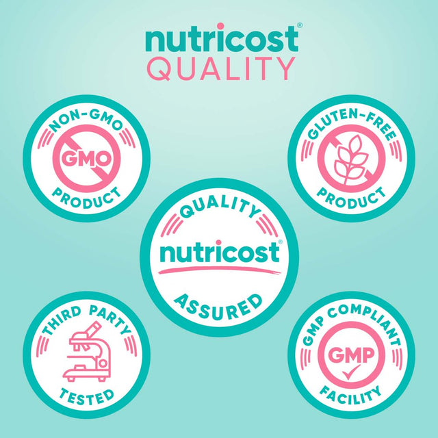 Nutricost Collagen for Women 30 Servings (Salted Caramel) - Gluten Free Supplement, Type I, II, and III Collagen