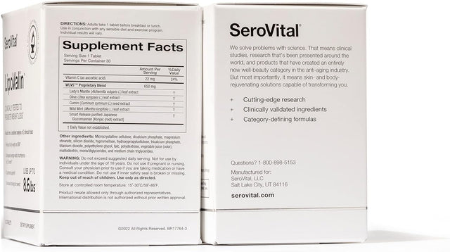 ® Lipovalin™ Clinically Validated Weight Loss Pills for Women – Diet Pill, Appetite Suppressant, Stimulant-Free Weight Loss Supplement - 30 Tablets