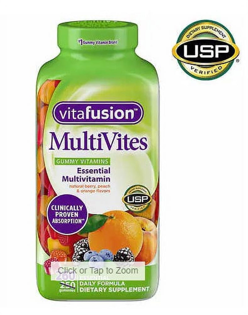 Vitafusion Multivites, 260 Gummies – Nutricity.co.nz