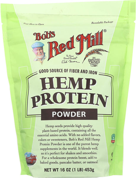 Bob'S Red Mill Hemp Protein Powder, 16-Ounces