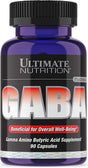 Ultimate Nutrition GABA Supplement, Lean Weight Gainer, Support Immunity and Overall Wellness, Non-Protein Amino Acid, Unflavored, 750Mg, 90 Capsules