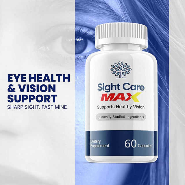 (1 Pack) Sight Care Max - Revolutionary Advanced Vision Matrix Formula - Supports Healthy Vision - Dietary Supplement for Eyes Sight - 60 Capsules