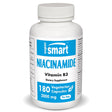 Supersmart - Niacinamide (Nicotinamide) 2000 Mg per Day - Vitamin B3 Supplement - Joint Health - Energy Booster | Non-Gmo & Gluten Free - 180 Vegetarian Capsules