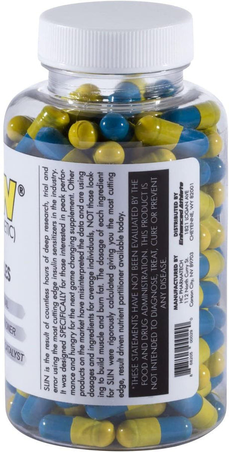 Enhanced Athlete Slin - Carb Blocker, Insulin Mimetic and Nutrient Practitioner to Support Muscle Strength - Promotes Turning Carbohydrates into Muscle - 120 Capsules