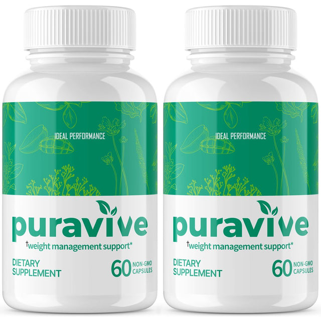 Ideal Performance - Puravive Capsules , Weight Loss Supplement, Metabolism Booster, 2Pack