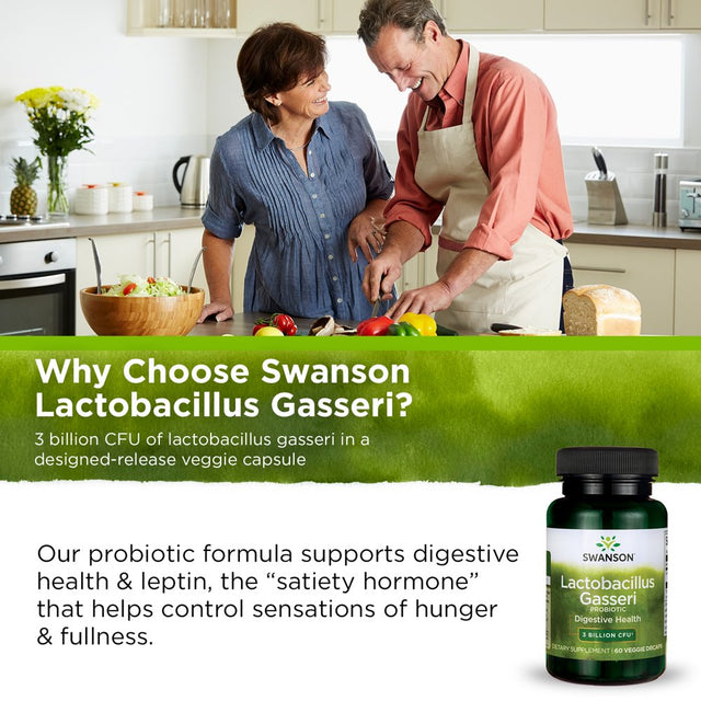 Swanson Probiotics Lactobacillus Gasseri 3 Billion Cfu Capsule 60Ct