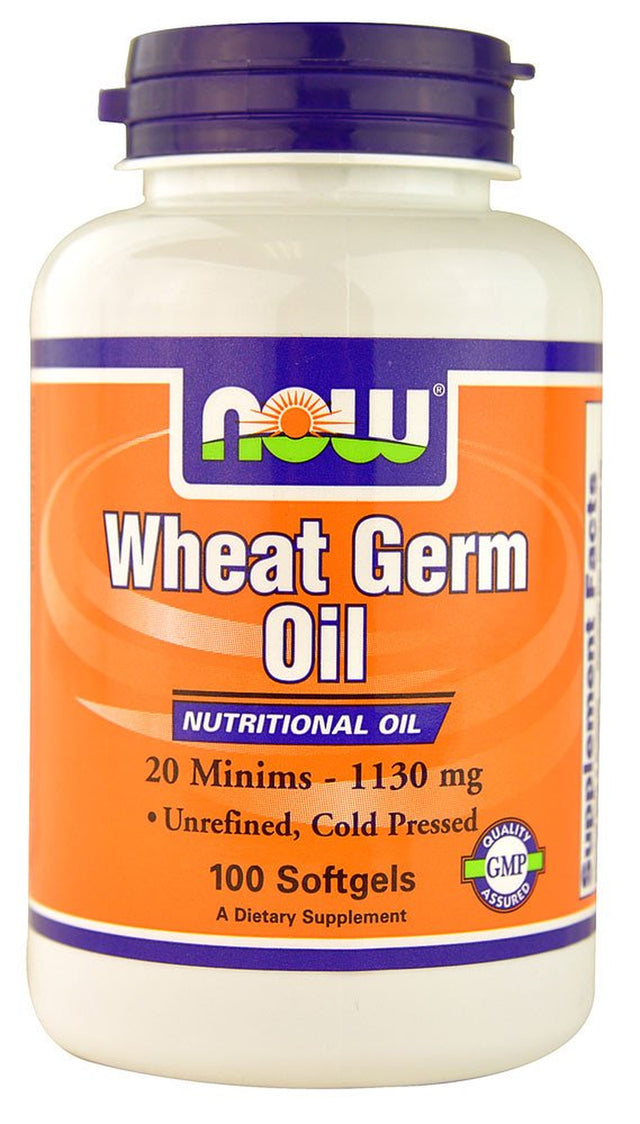 NOW Wheat Germ Oil -- 1130 Mg - 100 Softgels