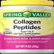 Spring Valley Collagen Peptides Type 1 & 3 Dietary Supplement, 9 Oz