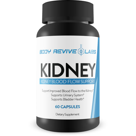 Kidney Support - Kidney Blood Flow Support - Help Support Improved Kidney Function with Improved Blood Flow - Help Enhance Cleansing - Support Overall Health - Bloodflow Support Kidney Care