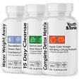 Youth & Tonic Natural Colon Cleanse and Detox Weight Loss Pills with Senna Chromium Probiotics