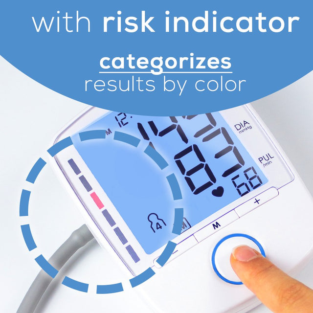Beurer Upper Arm Blood Pressure Machine, Fully Automatic, Easy Readings with Illuminated XL Display, Accurate Measurement, BM47