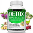 Liver Cleanse Detox Colon & Repair Formula +22 Herbs Support 5 Days Fast-Acting 60 Capsules