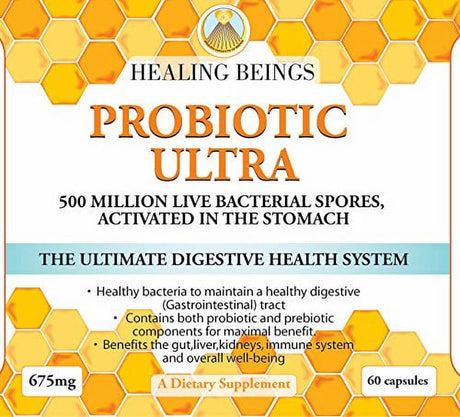 The Original Probiotic Ultra- (Doctor Formulated) Comprehensive Digestive and Intestinal Health Support Both Pre-Biotic and Pro-Biotic. It Also Supports Auto Immune Related Wellness