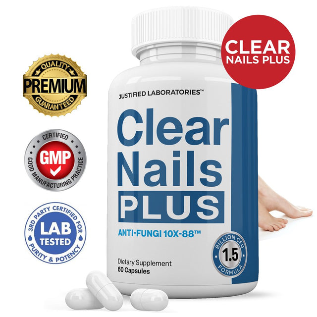 Clear Nails 1.5 Billion CFU Probiotic Nail Support 60 Capsules