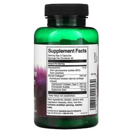 Swanson, Glucosamine Collagen Type II, 90 Capsules