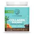 Sunwarrior Plant-Based Collagen Building Protein Peptides Chocolate Fudge -- 17.6 Oz