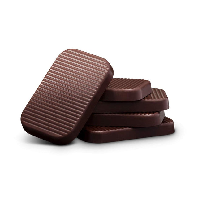 Bouchard Probiotic Belgian Dark Chocolate 72% Cacao, Individually Wrapped Napolitains, 7.2 OZ Bag