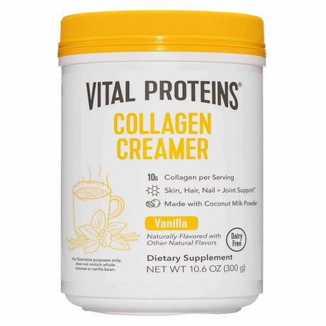 Vital Proteins Vanilla Collagen Creamer, 10.6 Oz, Protein Powder Supplement