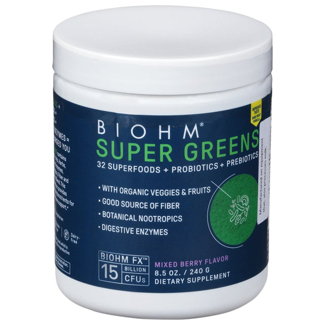 Biohm - Super Greens - 1 Each -8.5 OZ