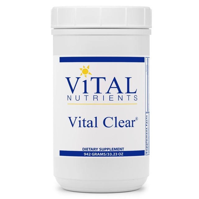 Vital Nutrients - Vital Clear - Nutritional and Herbal Support for a Healthy Inflammatory Response, Normal Blood Sugar Levels, and Detoxification - Vegetarian - 942 Grams