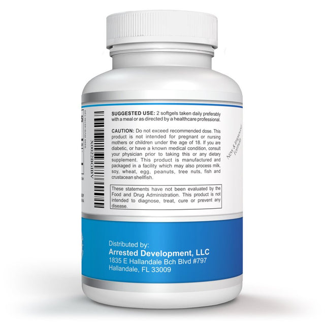 Vaex Therapeutics Phosphatidyl Choline PC 120 Softgels for Liver and Brain Support