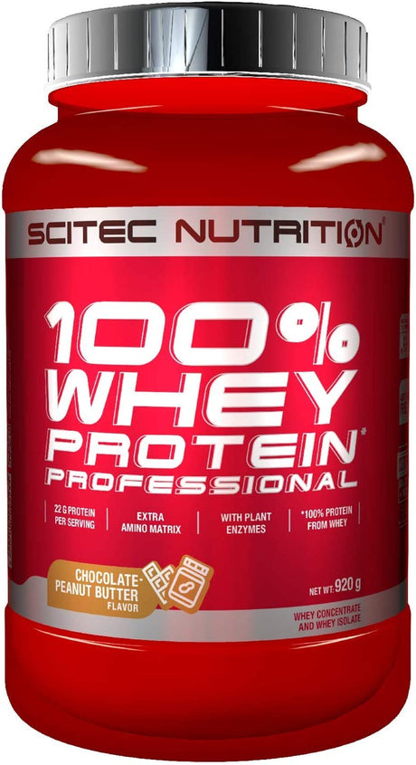 Scitec Nutrition 100% Whey Protein Professional - 2 Lbs - Chocolat Peanut Butter