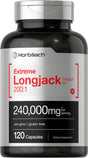 Longjack Tongkat Ali Extract | 240,000 Mg | 120 Capsules | by Horbaach