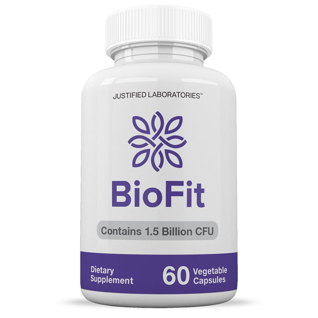 (2 Pack) Biofit Probiotic 1.5 Billion CFU Bio Fit Supplement for Men & Women 120 Capsules