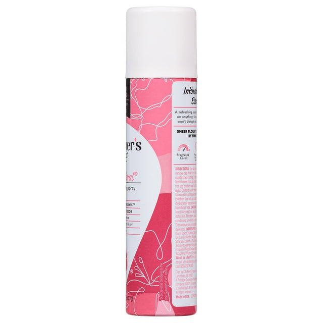 Summer'S Eve Sheer Floral Daily Refreshing Feminine Spray, 2 Oz