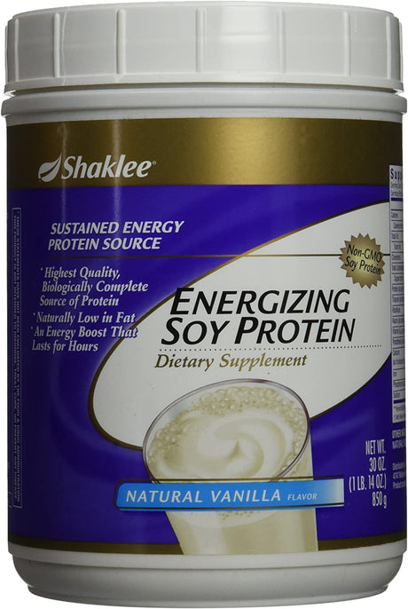 Energizing Soy Protein, Natural Vanilla 1.14 LB