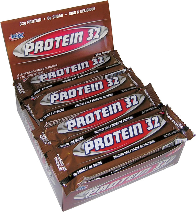 Biox Performance Nutrition Protein 32 Bars 1 - 82G Bar - Fudge Brownie