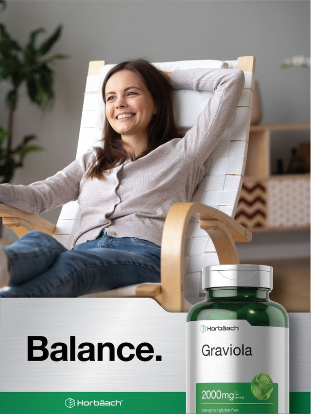 Graviola Extract 2000Mg | 120 Capsules | by Horbaach