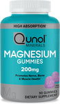 Qunol Magnesium Gummies, Berry, 100 Mg, 90 Gummies