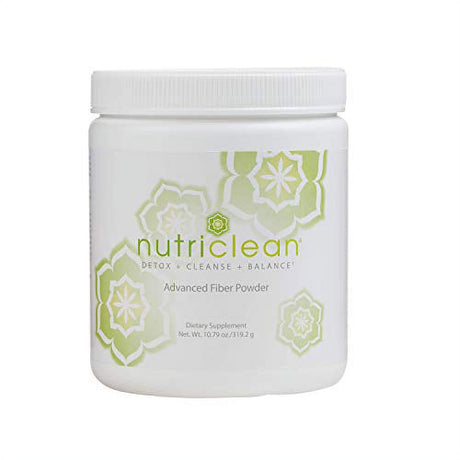 Nutriclean Advanced Fiber Powder, Detox, Cleanse, Colon Health, Digestive Health, Healthy Intestinal Function, Healthy Nutrient Absorption, Market America (28 Servings)