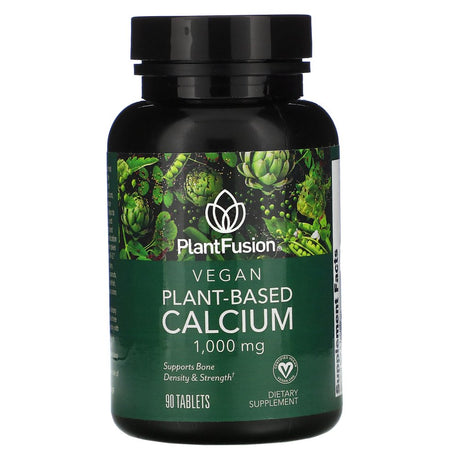 Plantfusion - Vegan Plant-Based Calcium 1000 Mg. - 90 Tablets