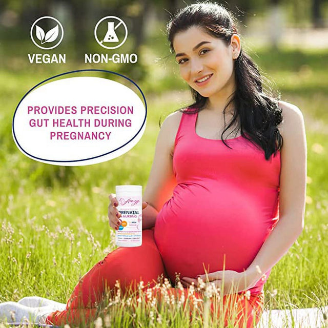 Biom Probiotics Avazza Precision Nutrition for Prenatal and Nursing, Gut Health Formula, Probiotics and Prebiotics for Women, 150G